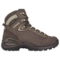 Buty trekkingowe damskie Lowa Renegade Evo Mid Gtx. Brązowe trekkingi Lowa, z materiału, za kostkę. Za 1,119.00 zł.