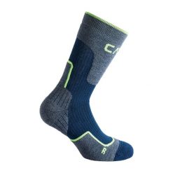 Skarpety trekkingowe CMP WOOL MID. Czarne skarpety CMP, bez wzorów. Za 79.99 zł.