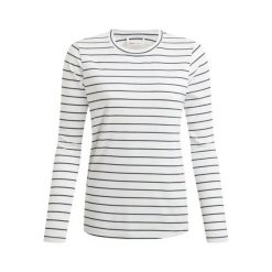 Damska koszulka z długim rękawem Craghoppers NosiLife Akona. Białe bluzki Craghoppers, bez wzorów, sportowe, bez kołnierzyka, bez ramiączek. W wyprzedaży za 222.55 zł.