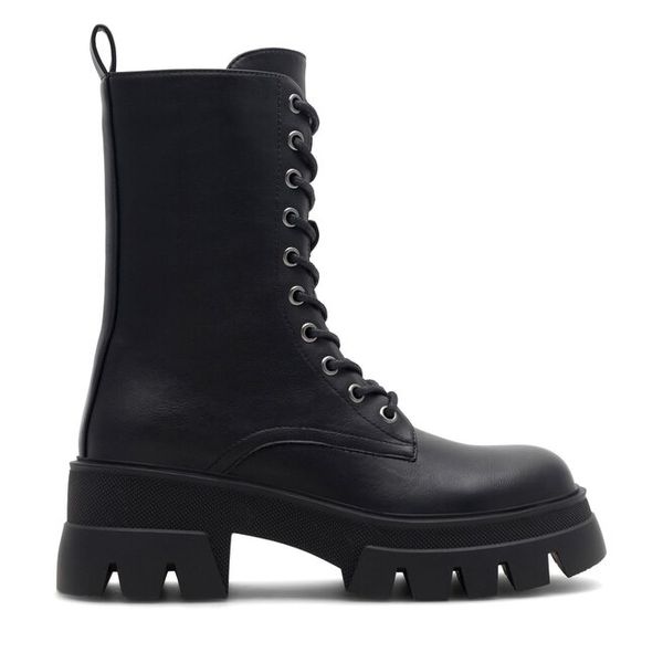 Trzewiki Jenny Fairy. Czarne botki Jenny Fairy, bez wzorów, bez obcasa, na płaskiej podeszwie, bez zapięcia. Za 179.99 zł.