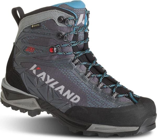 Buty trekkingowe Kayland Rocket GTX niebieskie. Czarne trekkingi KAYLAND, z gore-texu, przed kolano, wspinaczkowe. Za 1,073.15 zł.