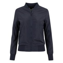 Parka damska Urban Classic bomber light. Czarne parki Urban Classics, l, z poliesteru, klasyczne, bez kaptura. Za 174.35 zł.