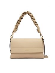 Coccinelle Torebka Boheme Small Beżowy. Brązowe torebki klasyczne Coccinelle, bez wzorów, ze skóry, bez dodatków. Za 1,699.00 zł.