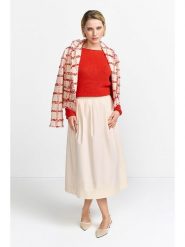 Rich & Royal Sweter w kolorze czerwonym rozmiar: L. Czerwone swetry Rich & Royal, l, bez wzorów, z bawełny, bez ramiączek. Za 202.03 zł.