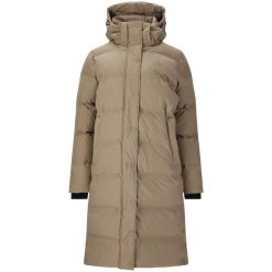 Parka dla kobiet Whistler Adalee. Brązowe parki Whistler, z puchu, sportowe, bez kaptura. Za 552.00 zł.