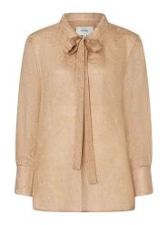 More & More Bluzka w kolorze jasnobrązowym rozmiar: 38. Brązowe bluzki More & More, bez wzorów, bez kołnierzyka, bez ramiączek. Za 159.95 zł.
