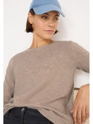 Cecil Sweter w kolorze szarobrązowym rozmiar: M. Brązowe swetry Cecil, m, bez wzorów, bez ramiączek. Za 131.12 zł.