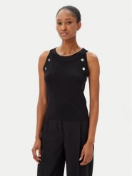 Artigli Sweter ACMA001879 002 Czarny Regular Fit. Czarne swetry Artigli, m, bez wzorów, z wiskozy, bez ramiączek. Za 149.99 zł.