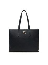KARL LAGERFELD Torebka A1W30496 Czarny. Czarne torebki klasyczne KARL LAGERFELD, bez wzorów, ze skóry, bez dodatków. Za 549.99 zł.