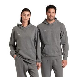 Bluza Arena Icons Hooded Sweat Solid z kapturem. Szare bluzy sportowe Arena, m, bez wzorów, z kapturem. Za 249.00 zł.