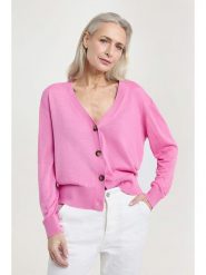Josephine & Co Kardigan "August" w kolorze jasnoróżowym rozmiar: M. Różowe kardigany Josephine & Co, m, bez wzorów, z wełny. Za 224.52 zł.