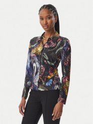 Just Cavalli Bluzka 81PAL228 JS566 Kolorowy Slim Fit. Bluzki Just Cavalli, bez wzorów, bez kołnierzyka, bez ramiączek. Za 1,289.00 zł.