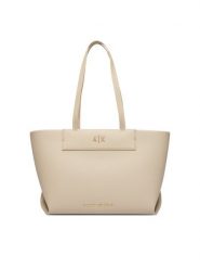 Armani Exchange Torebka XW001538 AF26447 U6208 Beżowy. Brązowe shopper Armani Exchange, bez wzorów, ze skóry, bez dodatków. Za 654.99 zł.