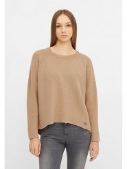 Bench Sweter "Kiruna" w kolorze beżowym rozmiar: 42. Brązowe swetry Bench, bez wzorów, bez ramiączek. Za 125.85 zł.