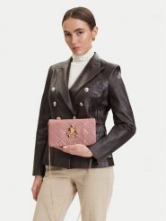 LOVE MOSCHINO Torebka JC4269PP0OKH1600 Różowy. Czerwone torebki klasyczne Love Moschino, bez wzorów, ze skóry, bez dodatków. Za 819.99 zł.