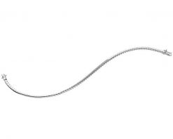 Bransoletka z białego złota z brylantami - 18 cm - 0,19 ct - próba 585. Białe bransoletki Apart, z brylantem, złote. Za 8,190.00 zł.