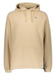 Fila Bluza w kolorze beżowym rozmiar: XL. Brązowe bluzy Fila, xl, z aplikacjami, z kapturem. Za 91.99 zł.