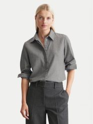 Marc O'Polo Koszula 409 0896 42451 Szary Regular Fit. Szare koszule Marc O'Polo, bez wzorów, z bawełny, bez kołnierzyka, bez ramiączek. Za 339.99 zł.