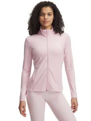 Under Armour Kurtka sportowa w kolorze jasnoróżowym rozmiar: M. Różowe kurtki sportowe Under Armour, m, bez wzorów, z materiału, bez kaptura, outdoorowe. Za 167.28 zł.