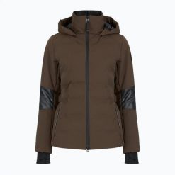 Kurtka narciarska damska BOGNER FIRE+ICE Cadja 2. Brązowe kurtki narciarskie l, bez wzorów, z elastanu, bez kaptura, narciarskie. Za 2,499.00 zł.