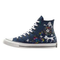 Converse Chuck Taylor All Star 70 Hi LAIKA Coraline Other World. Białe trampki Converse, bez wzorów, bez zapięcia. W wyprzedaży za 1,644.67 zł.