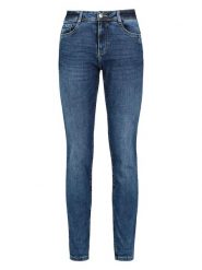 Eight2Nine Dżinsy - Skinny fit - w kolorze niebieskim rozmiar: S. Niebieskie jeansy Eight2Nine, s, z aplikacjami. Za 83.62 zł.