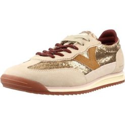 Buty VICTORIA 1158119V Beżowy. Brązowe trekkingi VICTORIA, z tkaniny, trekkingowe. Za 358.99 zł.