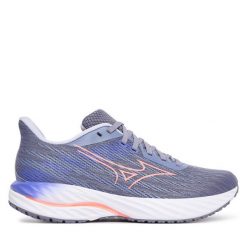 Buty do biegania Mizuno. Szare obuwie sportowe Mizuno, bez zapięcia, do biegania, mizuno wave. Za 699.99 zł.