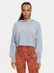 Adidas Bluza ALL SZN French Terry 3-Stripes IY6847 Niebieski Regular Fit. Niebieskie bluzy Adidas, xl, bez wzorów, z bawełny, bez kaptura. Za 179.99 zł.