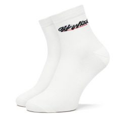Skarpety wysokie damskie Off-White. Białe skarpety OFF-WHITE, bez wzorów. Za 129.99 zł.