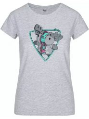 Kilpi Koszulka "Albion" w kolorze szarym rozmiar: 40. Szare bluzki Kilpi, bez wzorów, bez kołnierzyka, bez ramiączek. Za 60.99 zł.