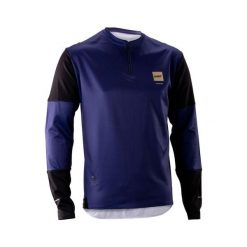 Bluza rowerowa Leatt MTB Endurance 3.0 Long Sleeve. Niebieskie bluzy LEATT, l, bez wzorów, z materiału, bez kaptura. Za 399.00 zł.