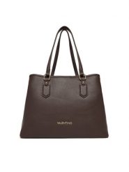Valentino Torebka Brixton VBS7LX01 Brązowy. Brązowe torebki klasyczne Valentino, bez wzorów, ze skóry, bez dodatków. Za 589.99 zł.