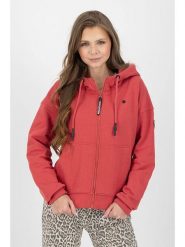Alife and kickin Bluza "TwiggyAK" w kolorze czerwonym rozmiar: M. Czerwone bluzy sportowe Alife and Kickin, m, bez wzorów, z bawełny, bez kaptura. Za 206.42 zł.
