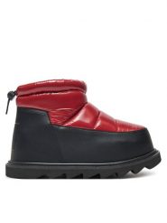 United Nude Botki Zembla Bubble Bootie 10884839190 Czerwony. Czerwone botki United Nude, bez wzorów, z materiału, bez obcasa, na koturnie, bez zapięcia. Za 1,199.00 zł.