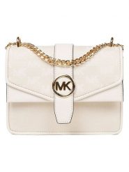 Michael Kors Torebka w kolorze kremowym - 20 x 18 x 8 cm rozmiar: onesize. Brązowe torby na ramię Michael Kors, bez wzorów, z materiału, na ramię, bez dodatków. Za 568.34 zł.