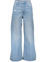 Pepe Jeans Dżinsy - Comfort fit - w kolorze błękitnym rozmiar: W27/L30. Niebieskie jeansy Pepe Jeans, l, z aplikacjami, z podwyższonym stanem. Za 184.89 zł.