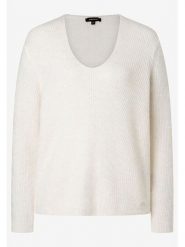 More & More Sweter w kolorze białym rozmiar: 40. Białe swetry More & More, bez wzorów, bez ramiączek. Za 121.45 zł.