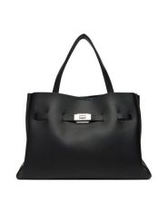 DKNY Torebka R52DAK43 Czarny. Czarne torebki klasyczne DKNY, bez wzorów, ze skóry, bez dodatków. Za 789.99 zł.