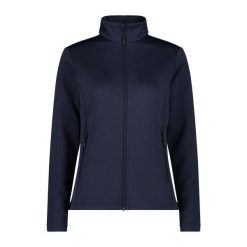 Sweter damski z golfem CMP. Niebieskie golfy CMP, s, bez wzorów, z polaru, bez ramiączek. Za 307.50 zł.