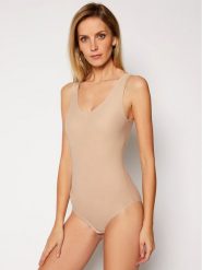 Chantelle Body Soft Stretch C16A80 Beżowy. Brązowe body Chantelle, s, bez wzorów, z syntetyku. Za 139.99 zł.