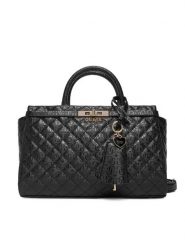 Guess Torebka Idra HWGG81 57060 Czarny. Czarne torebki klasyczne Guess, z aplikacjami, ze skóry, bez dodatków. Za 579.99 zł.