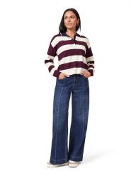 Scotch & Soda Koszulka polo w kolorze kremowo-bordowym rozmiar: L. Brązowe koszulki polo Scotch & Soda, l, bez wzorów, bez kołnierzyka, bez ramiączek. Za 189.95 zł.