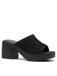 Lasocki Klapki MIKS-WI16-3159-08 Czarny. Czarne klapki Lasocki, bez wzorów, ze skóry, bez obcasa. Za 179.99 zł.