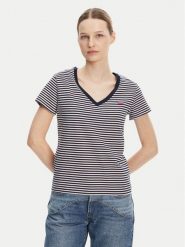Levi's® T-Shirt Perfect Z 85341-0100 Granatowy Standard Fit. Niebieskie t-shirty s, bez wzorów, z bawełny, bez kołnierzyka, bez ramiączek. Za 69.99 zł.