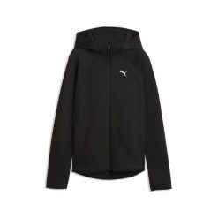 Damska rozpinana bluza Evostripe z kapturem PUMA. Fioletowe bluzy Puma, na wiosnę, s, bez wzorów, z bawełny, z kapturem. Za 329.00 zł.