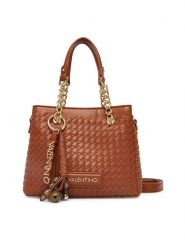 Valentino Torebka Gea VBS9UC06 Brązowy. Brązowe torebki klasyczne Valentino, bez wzorów, ze skóry, bez dodatków. Za 649.99 zł.