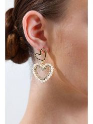 Heliophilia Kolczyki-wkrętki z cyrkoniami rozmiar: onesize. Białe kolczyki Heliophilia, z cyrkonią, z mosiądzu. Za 30.99 zł.