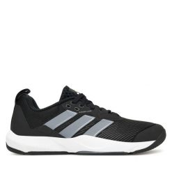 Buty na siłownię adidas. Czarne obuwie sportowe Adidas, bez zapięcia, na fitness i siłownię. Za 449.99 zł.