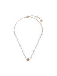 Guess Naszyjnik JUBN05 515JW Złoty. Żółte naszyjniki Guess, metalowe. Za 379.99 zł.